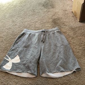 Gray loose basketball shorts never worn